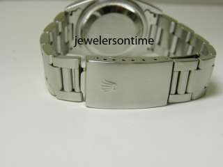   Datejust Silver Stick Oyster Band Smooth Bezel 36mm ref# 16200  