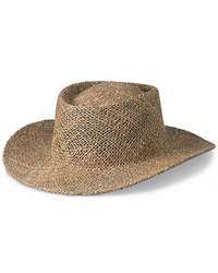 An underbrim adds extra sun protection to this natural twisted 