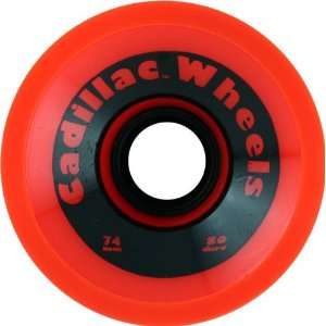  Cadillac Cruzers 74mm Orange Skate Wheels Sports 