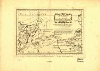 1747 map Russian Far East, Discovery & Explortion  