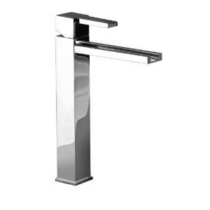 Aquabrass 77320PC Polished Chrome Streem Single Handle Bathroom Faucet 