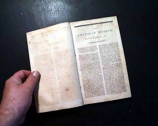   1787 Philadelphia 1st Mag. printing CONSTITUTION OF THE UNITED STATES