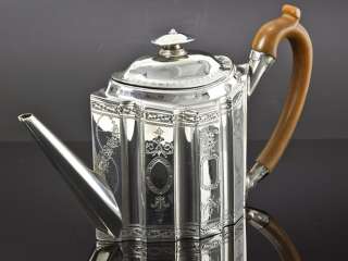 Sterling Silver George III Teapot, London 1792  