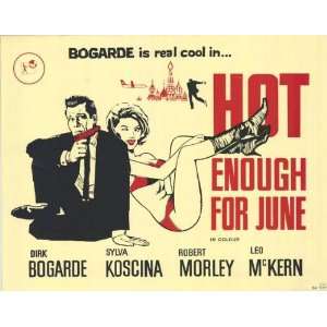  Hot Enough for June   Movie Poster   11 x 17