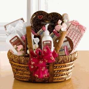   Chocolate Basket Valentines Idea for Her Birthday Gift Idea for Her