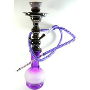  Syrian Style 17 Tall Hookah Shisha Pipe Kit  Purple 