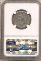 1868 SEATED LIBERTY 25c VF25 NGC. Scarce Low Mintage Date.  
