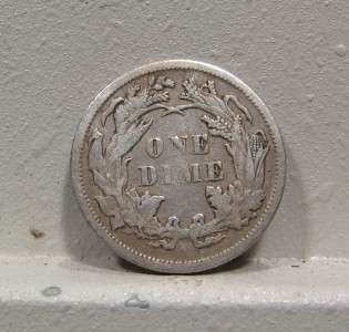 1873 S Seated Liberty Silver Dime *Choice VF/XF*  