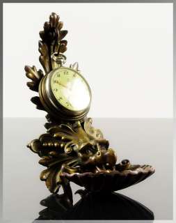 Antique 1850s French BRONZE GARGOYLE SCULPTURE Pocket Watch Stand 