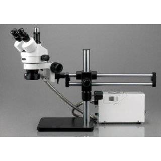 5x 180x Ball Bearing Stereo Microscope + 9.1M Camera by AmScope