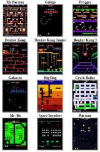 VIDEO ARCADE COCKTAIL TABLE; Plays 60 1980s Games