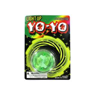 This listing is for a wholesale case lot of 288 new light up yo yos 