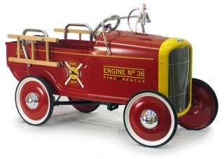 1932 Ford Fire Truck Pedal Car  NEW 32 Classic Vintage 