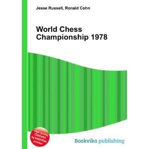  World Chess Championship 1978 Ronald Cohn Jesse Russell 