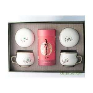  Winter Ivy Infuser Mug Set w/ Wulong Tea