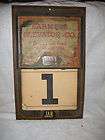 vintage daily date calendar 1943 farmers elevator dayto expedited 