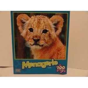  Menagerie 100 Piece Jigsaw Puzzle   Lovely Lion Toys 