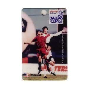 Collectible Phone Card 10m Dallas Cup Soccer XVI Red 
