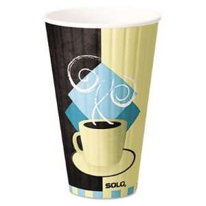 Solo Cups SLOIC20 Duo Shield Hot Insulated 20 oz Paper Cups, Beige 