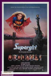 SUPERGIRL Original 1Sheet Movie Poster  