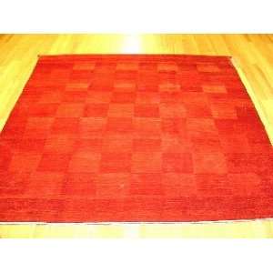    6x6 Hand Knotted Gabbeh Persian Rug   68x67
