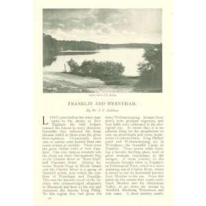  1899 Franklin Wrentham Massachusetts illustrated 