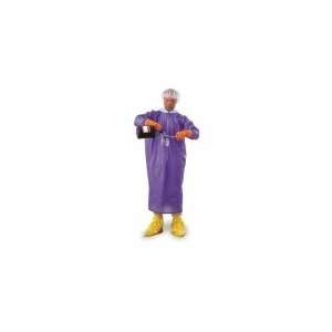  ANSELL 56 903 Coat Apron,Cleanroom,Size Large,Blue 