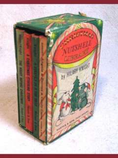 1963 Hilary Night CHRISTMAS NUTSHELL LIBRARY 1st Edition,miniature 