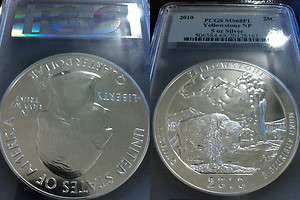 2010 ATB Yellowstone 5oz Silver PCGS MS68PL  