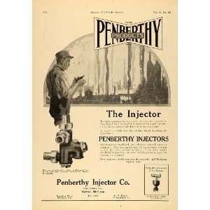  1924 Ad Penberthy Injectors Automatic Cellar Drainer 