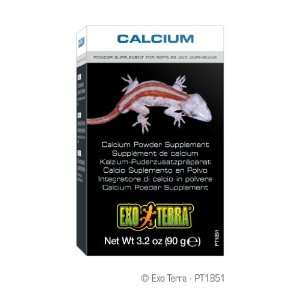  Exo Terra Calcium Powder Supplement for Reptiles 3.2 oz 