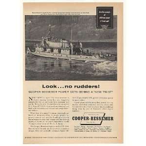   US Army LTI 2194 Tow Boat Cooper Bessemer Print Ad