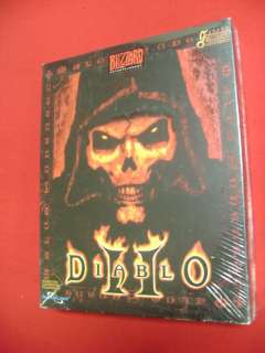 VERY RARE Diablo II French SEALED BOX Francais pc game  