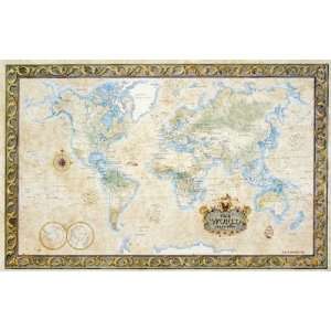  World Map (One Treasure Limited) Wall Mural