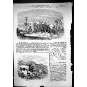 1857 Indian Railway Musjid Palace Liond Rajmaha Teleaghurry Fort Idol 