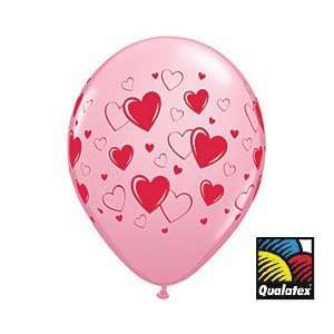   and Red Hearts & Hearts 11 Latex Balloons