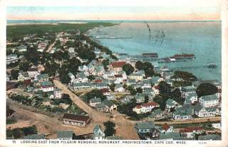 Provincetown MA   View from Pilgrim Monument   1930  