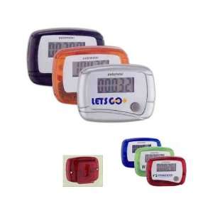  Pedometer with step count range 1 99999 with belt clip 