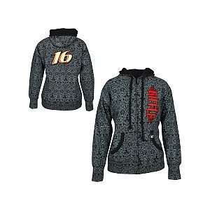  Chase Authentics Greg Biffle Womens All Over Print Hoodie 
