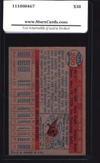1957 Topps Baseball #200 Gil McDougald (Yankees) STX 8 NM/MT  