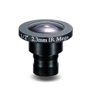  2.3mm 2 Megapixel Fixed Iris F2.0 1/2 Board Lens Camera 