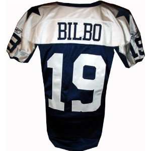 Damarius Bilbo #19 Cowboys Game Issued Navy Throwback Jersey(Tagged 