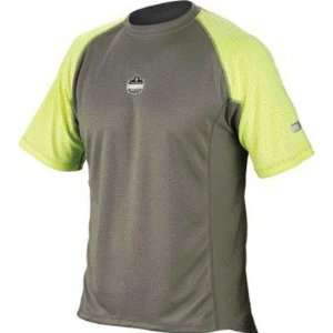  Gray And Lime CORE Performance Workwear 6420 Mid Layer All 