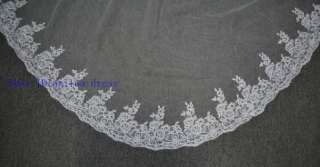   Wedding Veils Tulle with Lace Have a Come Custom or Stock New  