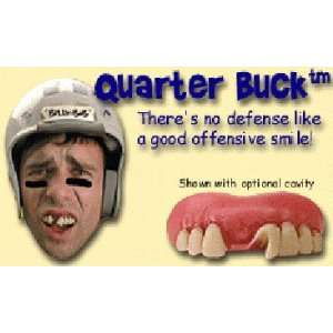  Billy Bob Teeth   Quarter Buck w/ Cavity  Joke Gag Toys 