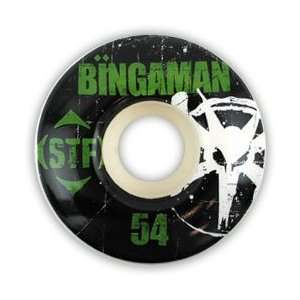  Bones STF Bingaman Rocker   Set of 4 Wheels (52MM) Sports 
