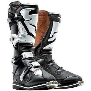  Thor Motocross Quadrant Boots   2008   14/Black/White 
