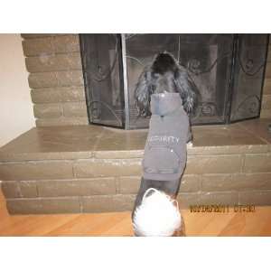  SECURITY Stonewashed Silver Studded Sweatshirt MEDIUM Dog 