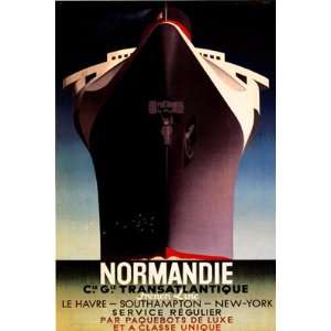  Normandie   Poster by A. M. Cassandre (14.5X20.5)