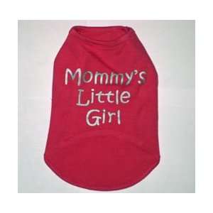  Pink MOMMYS LITTLE GIRL Dog Tank Top Shirt Size XXXL 3X 